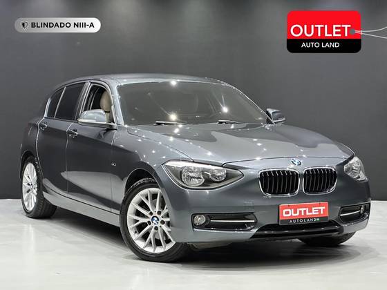 BMW 120i 2.0 16V SPORT ACTIVEFLEX 4P AUTOMÁTICO BMW 120i 2.0 16V SPORT ACTIVEFLEX 4P AUTOMÁTICO
